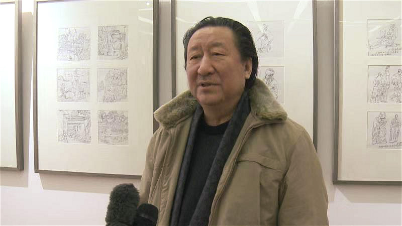 采访中国国家画院院长杨晓阳