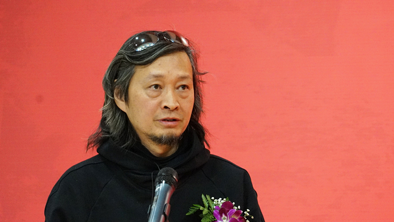 中国国家画院创作研究部主任何加林致辞