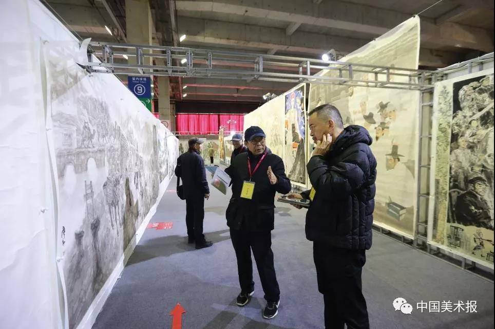 郭北平、郭润文、赵奇、李象群等在验收评审现场