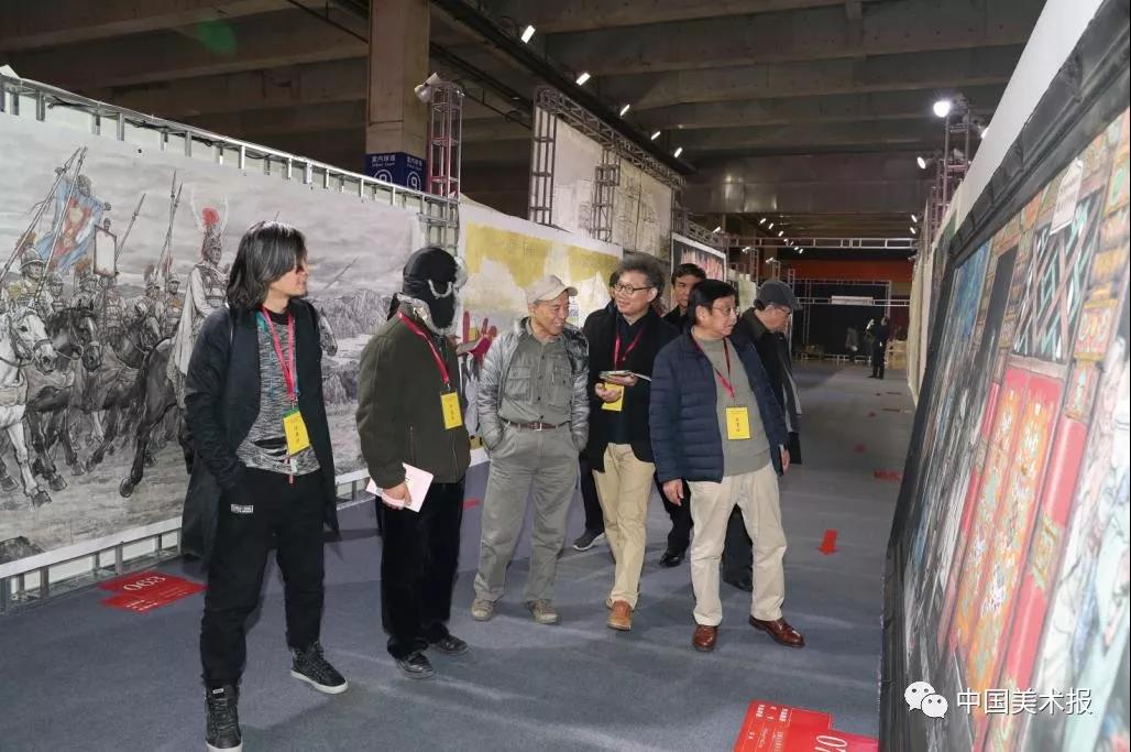 陈平、何加林、孙景波、尚辉、俞晓夫、李宝林、郭线庐等在验收评审现场
