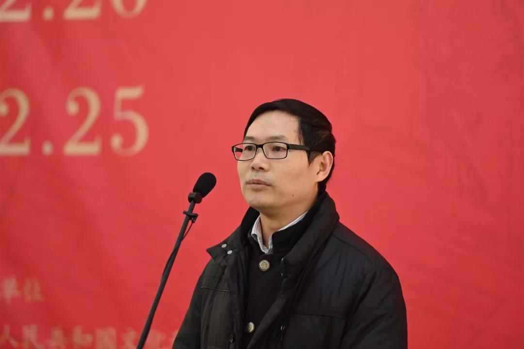 中国国家画院党委书记张士军致辞