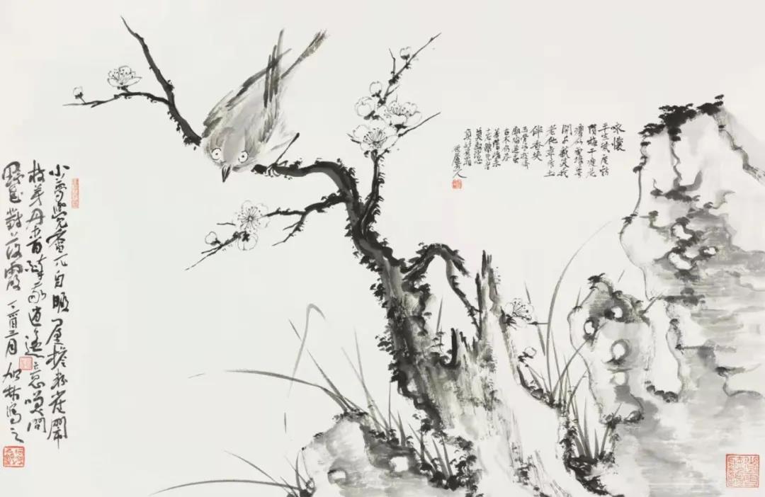 何加林 咏怀 38cm×58cm