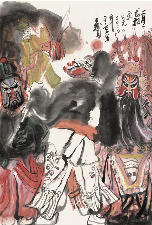 二月二龙抬头  68cm×45cm  2020年