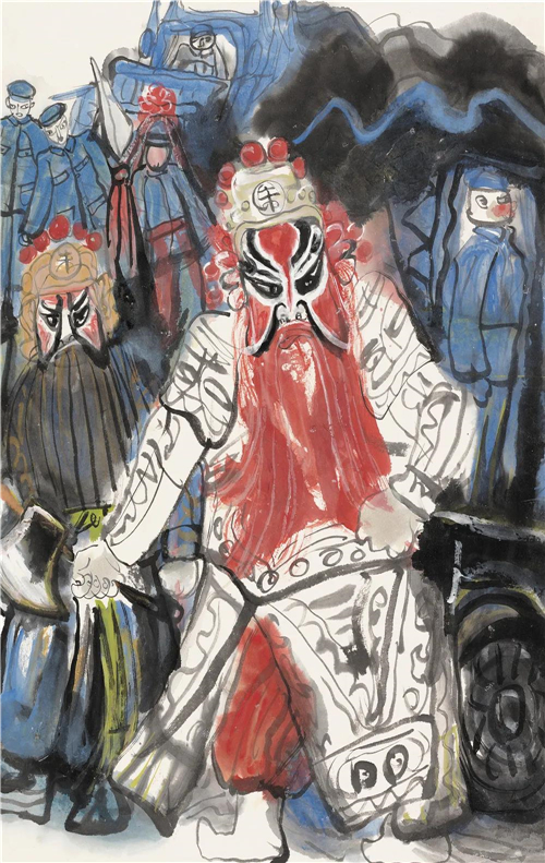 社火系列  68cm×45cm  2020年