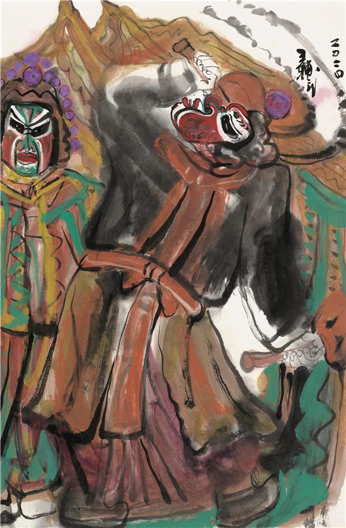 社火系列  68cm×45cm  2020年