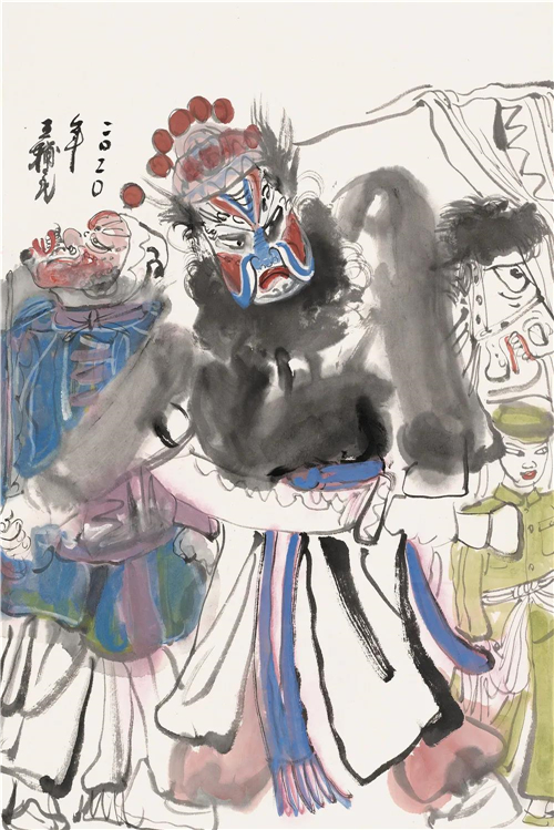 社火系列  68cm×45cm  2020年