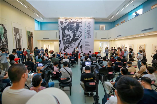 现场 | 东方意象——汤文选·汤立花鸟画展在中国国家画院美术馆开幕(图2)