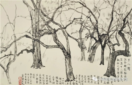 展讯 | 中国画 画文物——北京中轴线主题写生作品展(图2)