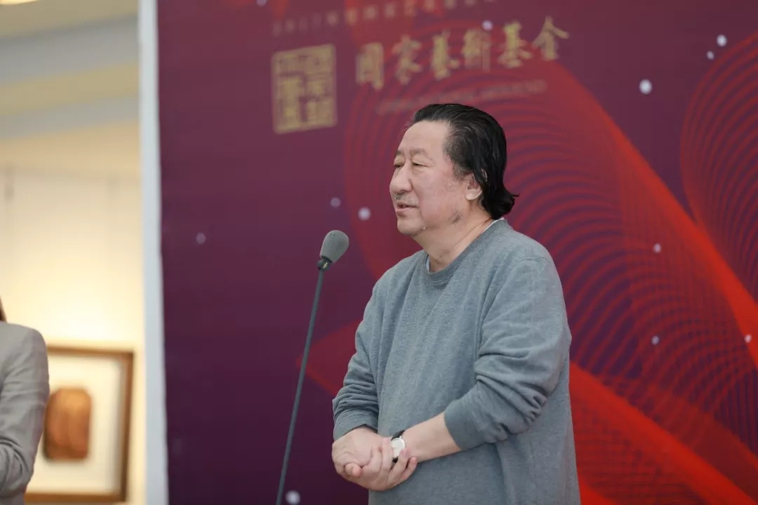 中国美术家协会副主席、中国国家画院原院长杨晓阳致辞